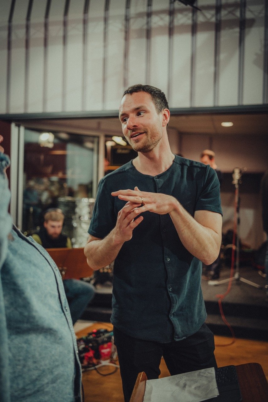 Från VasaGospels inspelning på Soundtrade Studios, bild 2