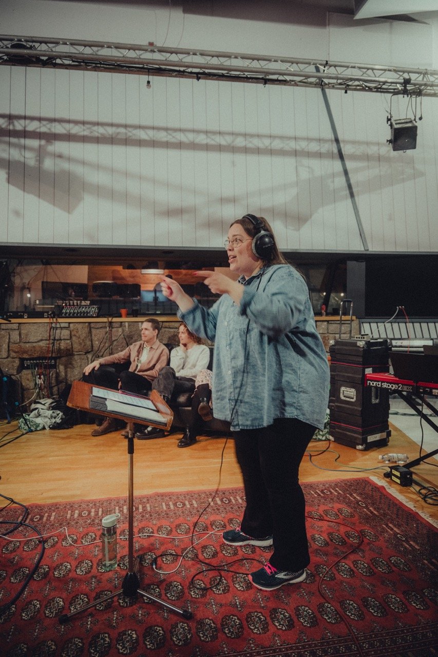 Från VasaGospels inspelning på Soundtrade Studios, bild 6