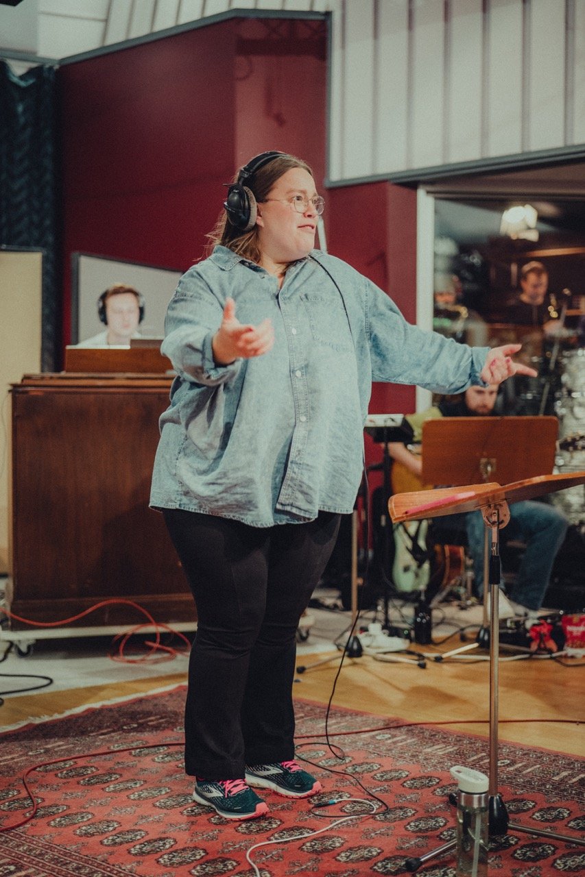 Från VasaGospels inspelning på Soundtrade Studios, bild 16