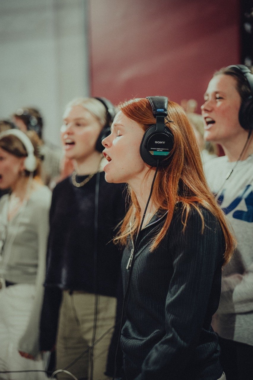 Från VasaGospels inspelning på Soundtrade Studios, bild 18