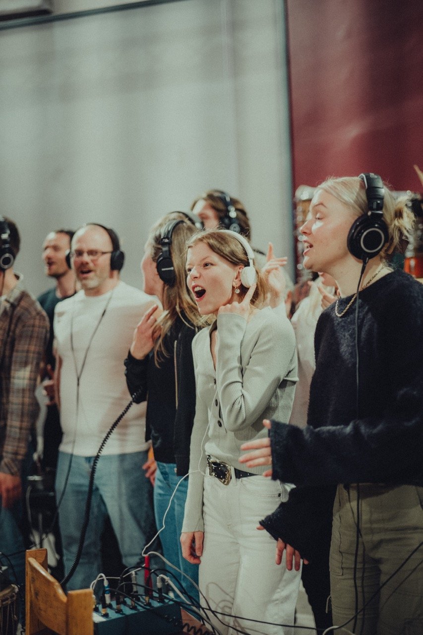 Från VasaGospels inspelning på Soundtrade Studios, bild 20