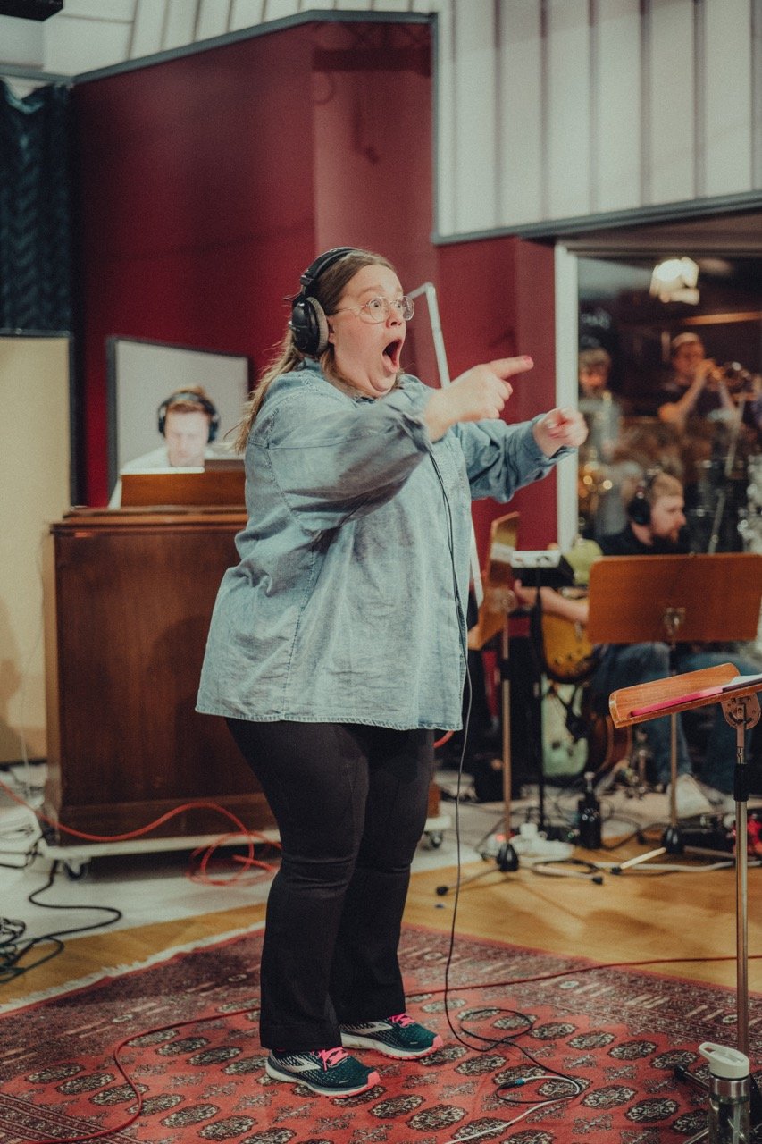 Från VasaGospels inspelning på Soundtrade Studios, bild 21