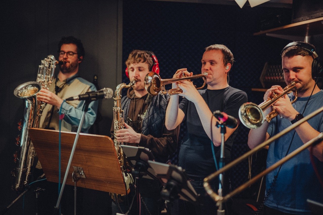 Från VasaGospels inspelning på Soundtrade Studios, bild 28